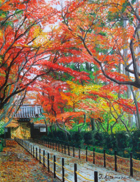油彩画