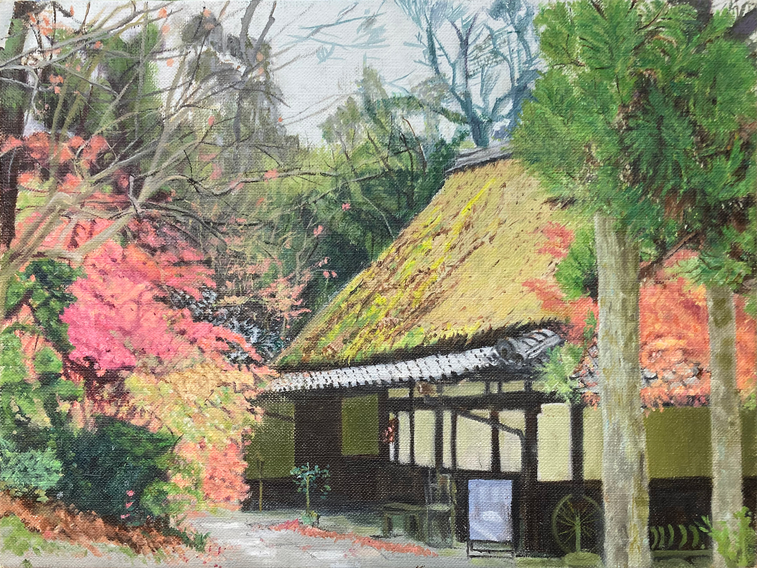 油絵風景