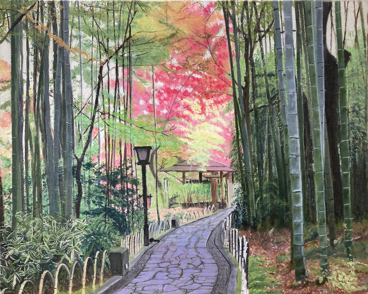 油絵風景